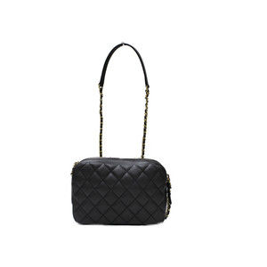 Chanel Bag Camera Black Lambskin